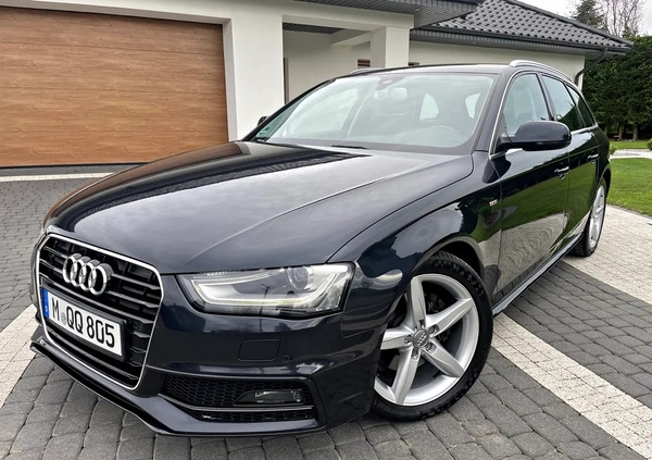 Audi A4 cena 49900 przebieg: 223000, rok produkcji 2014 z Nowogród Bobrzański małe 596